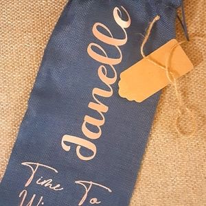 Personalized Wine bag/other colors.
